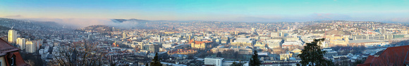 Stuttgart Panorama 1.12.2012