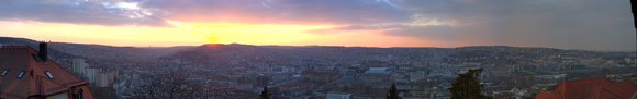 Stuttgart Panorama 18.2.2013